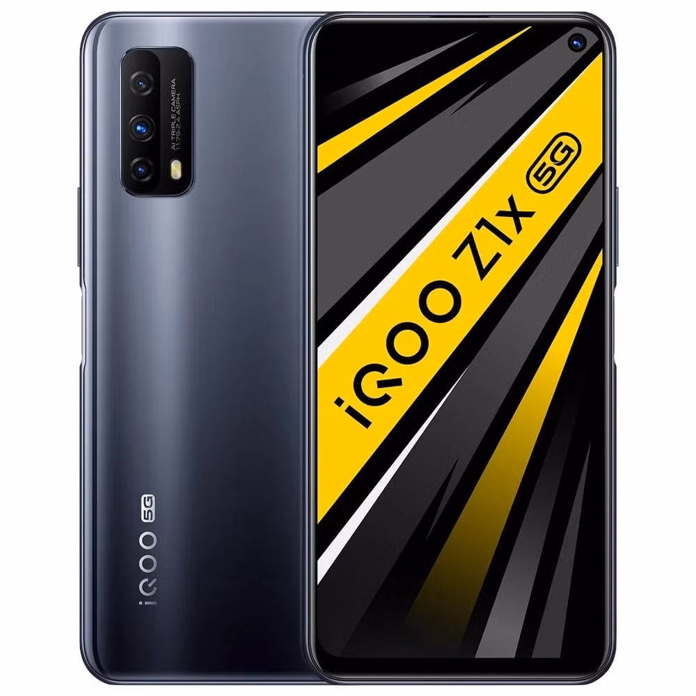 iQOO Z1x 5G phiên bản màu đen.