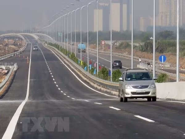 Một đoạn tuyến cao tốc Bắc - Nam. Ảnh minh họa. Nguồn: TTXVN