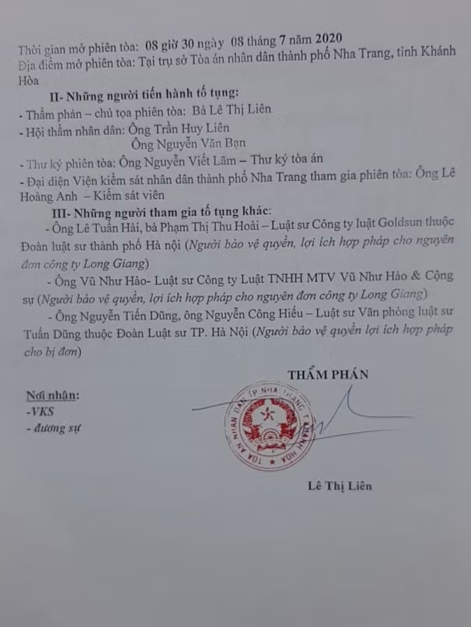 QĐ đưa vụ án ra xét xử