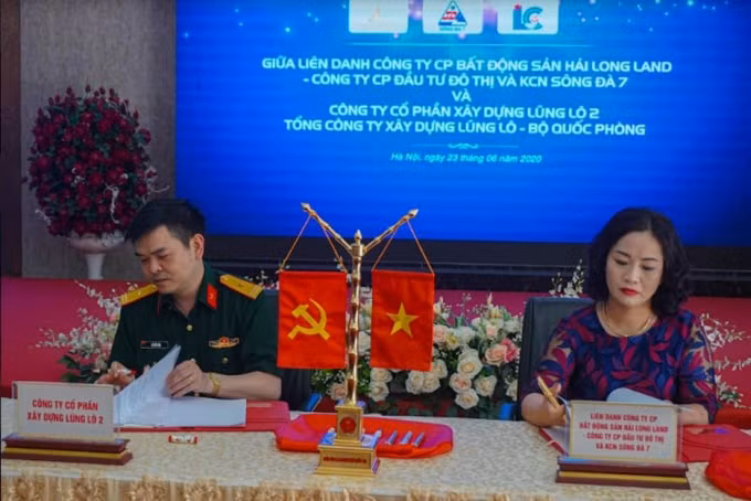 Lễ ký kết hợp đồng Thi công xây dựng KĐT Việt Hàn.