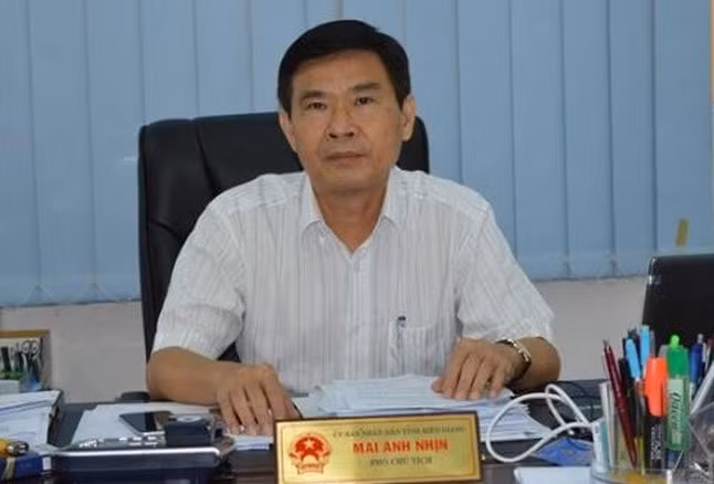 Ông Mai Anh Nhịn, nguyên Phó Chủ tịch UBND tỉnh Kiên Giang