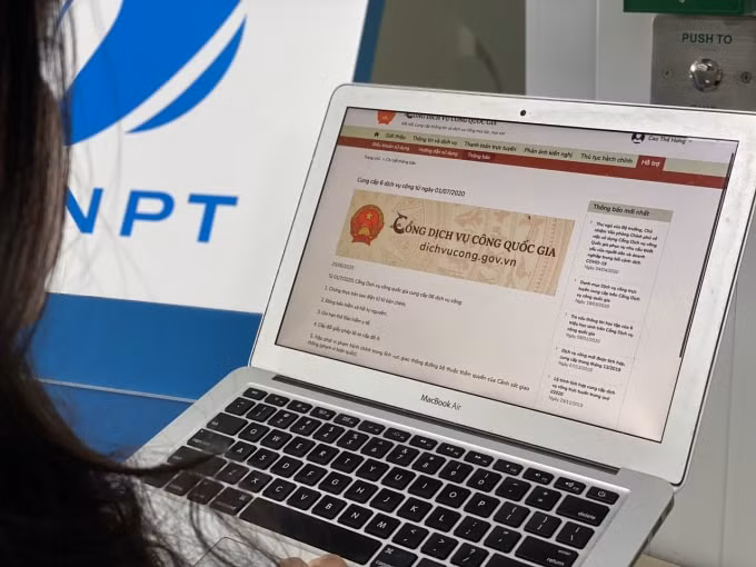 Toàn bộ giải pháp Cổng dịch vụ Công do VNPT xây dựng và phát triển.