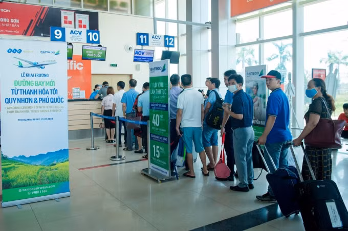 Các hãng hàng không liên tục mở mới nhiều đường bay kết nối Thanh Hóa, Nghệ An với các khu vực trên khắp cả nước.