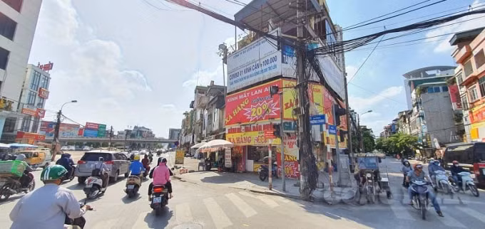 Khu vực người dân bị thu hồi đất để phục vụ dự án giáp đường Trường Trinh, phố Vọng, Giải Phóng.