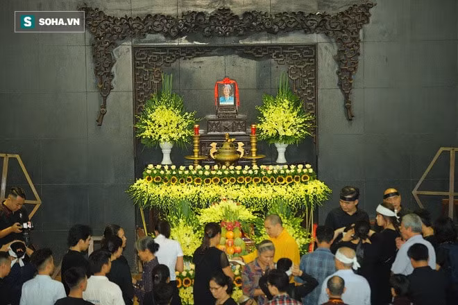 Đám tang NSƯT Hoàng Yến (Ảnh Soha).