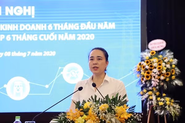 Bà Đỗ Nguyệt Ánh, Tổng Giám đốc Tổng công ty Điện lực miền Bắc.