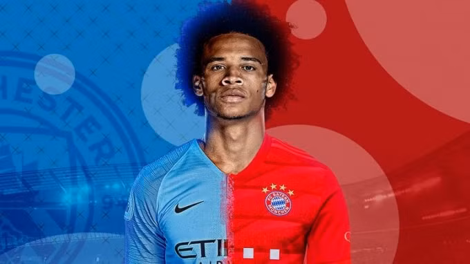 Bayern Munich hoàn tất thỏa thuận chiêu mộ Leroy Sane từ Man City. Ảnh: skysports