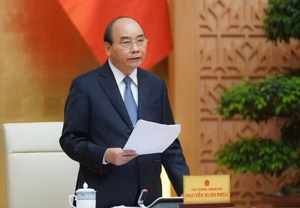 Thủ tướng Nguyễn Xuân Phúc chủ trì hội nghị trực tuyến toàn quốc Chính phủ với các địa phương