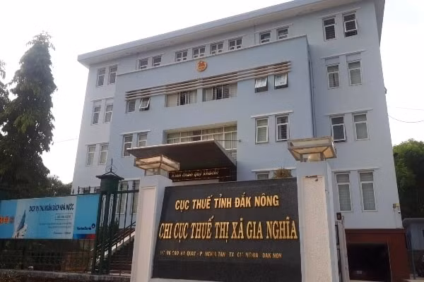 Chi cục Thuế Gia Nghĩa, nơi ông Nguyễn Mạnh Nghĩa làm việc