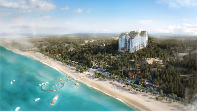 Toàn cảnh dự án Apec Mandala Wyndham Mũi Né.