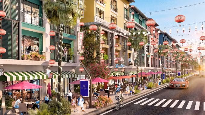 Khu phố thương mại Singapore Shoptel thuộc dự án Sonasea Vân Đồn Harbor City dự kiến ra mắt vào cuối năm 2019