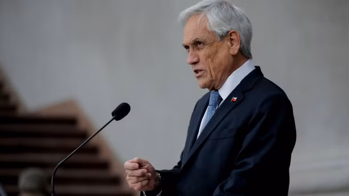 Tổng thống Chile Sebastian Pinera. Ảnh: FT