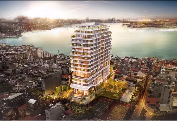 Five Star West Lake được đánh giá là dự án sở hữu tầm nhìn triệu đô.