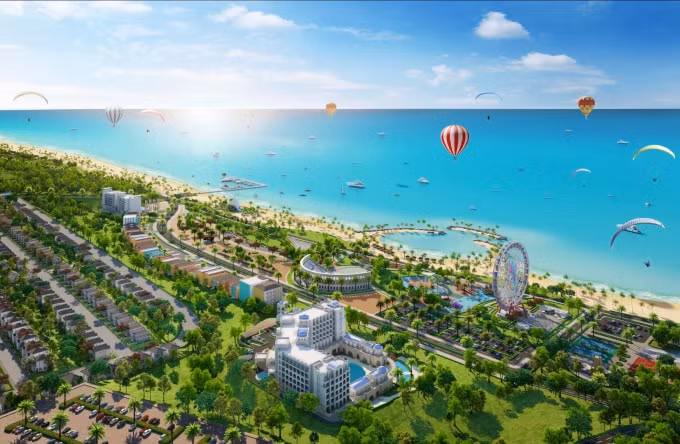 Tổ hợp du lịch nghỉ dưỡng giải trí NovaWorld Phan Thiết.