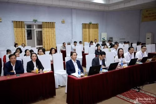 Quang cảnh buổi chấm vòng chung khảo. Ảnh: Đức Anh