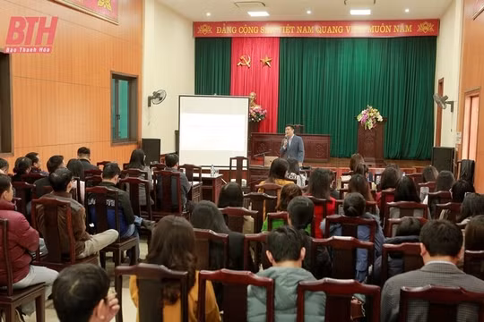 Hội Nhà báo tỉnh Thanh Hóa tập huấn kỹ năng tổ chức, vận hành tòa soạn hội tụ