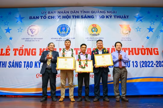 Sáng kiến giúp Lọc dầu Dung Quất tăng công suất đạt giải Nhất Hội thi Sáng tạo Kỹ thuật 2013