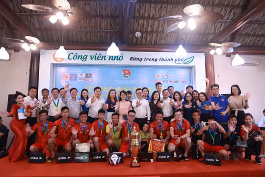 Sôi nổi giải bóng đá Thanh niên các cơ quan báo chí Trung ương lần thứ I - năm 2023