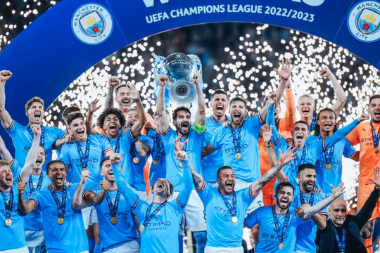Thắng Inter, Man City lần đầu vô địch Champions League
