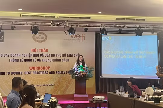 BIDV tích cực hỗ trợ các doanh nghiệp nhỏ và vừa do phụ nữ làm chủ