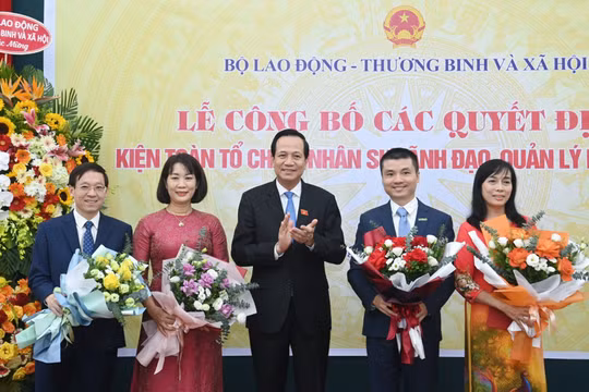 Kiện toàn sáp nhập báo điện tử Dân trí và báo Lao động & Xã hội thành báo Dân trí