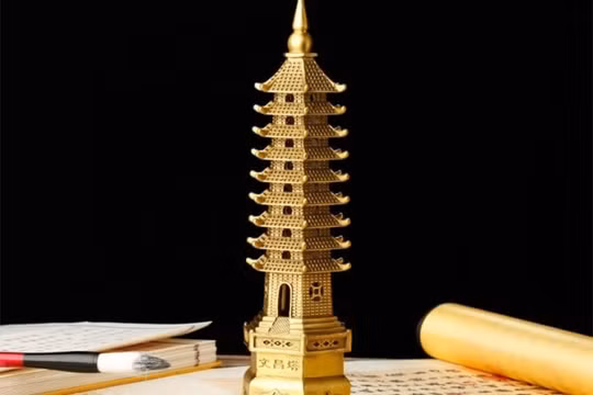 Cách bài trí tháp văn xương hợp phong thủy