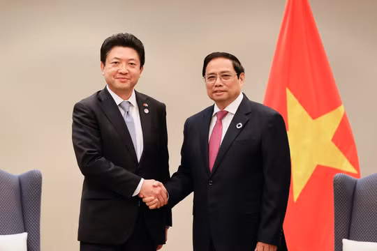 Thủ tướng Phạm Minh Chính tiếp lãnh đạo một số tập đoàn kinh tế lớn của Nhật Bản