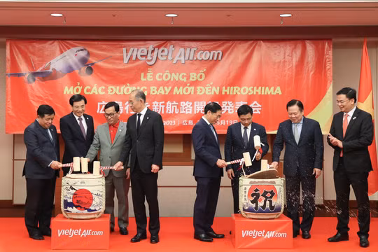 Vietjet công bố đường bay thẳng đầu tiên giữa Việt Nam và Hiroshima mừng Hội nghị thượng đỉnh G7