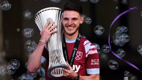 Arsenal chi số tiền kỷ lục lên tới 100 triệu bảng để sở hữu Declan Rice