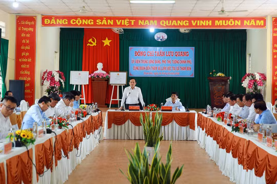 Các tỉnh Tây Nam Bộ cần hết sức quan tâm đến chất lượng nguồn nước sinh hoạt