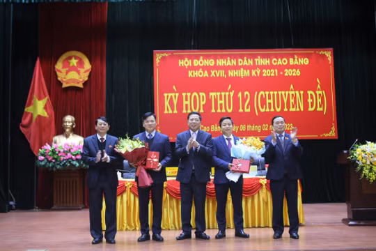 Thủ tướng Chính phủ phê chuẩn kết quả bầu Phó Chủ tịch UBND tỉnh Cao Bằng
