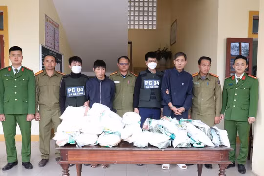 Bắt vụ vận chuyển ma túy với số lượng 'khủng' tại Hà Tĩnh