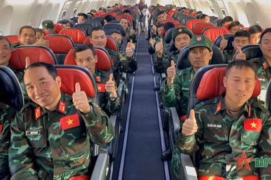 Kết thúc nhiệm vụ tại Thổ Nhĩ Kỳ, đoàn cứu hộ, cứu nạn QĐND Việt Nam lên đường về nước
