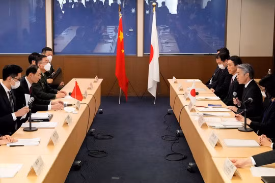 Trung Quốc, Nhật Bản đối thoại an ninh đầu tiên sau 4 năm