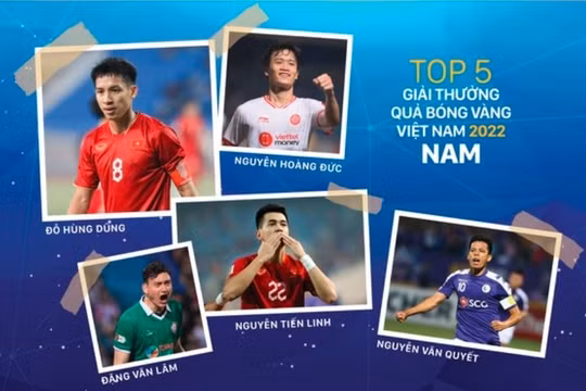 Văn Hậu, Quang Hải bị văng khỏi top 5 Quả bóng Vàng Việt Nam
