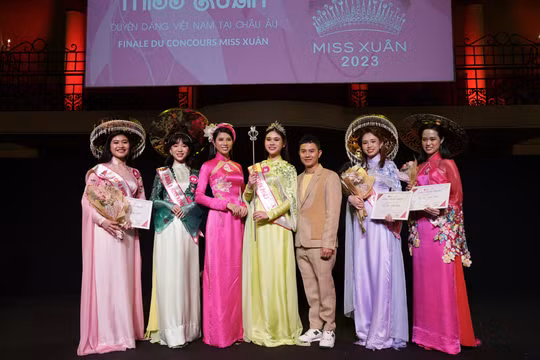 Du học sinh Pháp Lê Vũ Thục Anh đăng quang Miss Xuân 2023 tại châu Âu