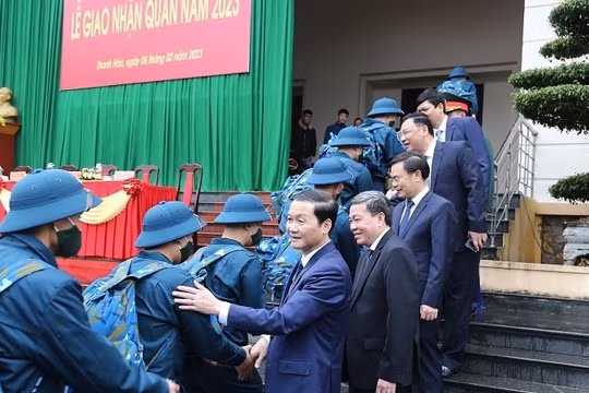 Thanh Hoá: Hơn 3.900 tân binh lên đường nhập ngũ