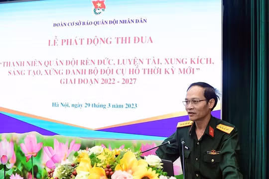 Đoàn viên thanh niên Báo Quân đội nhân dân rèn đức, luyện tài, xung kích, sáng tạo
