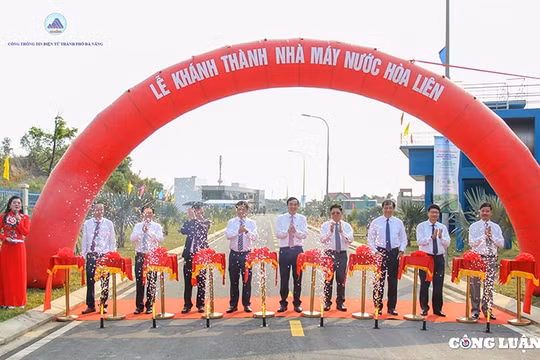 Đà Nẵng: Khánh thành nhà máy nước có vốn đầu tư hơn 1.170 tỉ đồng