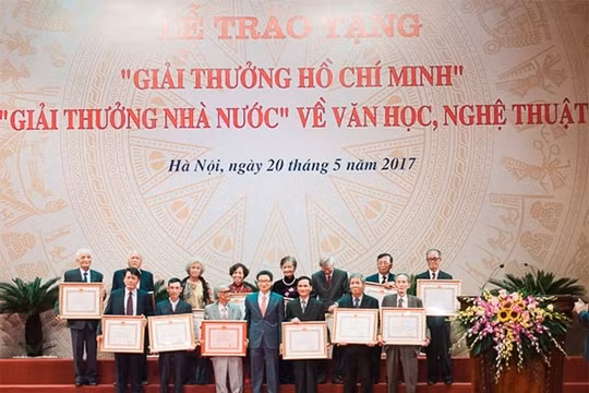 Giải thưởng Hồ Chí Minh, Giải thưởng Nhà nước về Văn học Nghệ thuật sẽ trao vào dịp 19/5