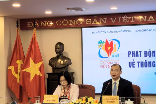 Phát động giải thưởng toàn quốc về thông tin đối ngoại lần thứ 9