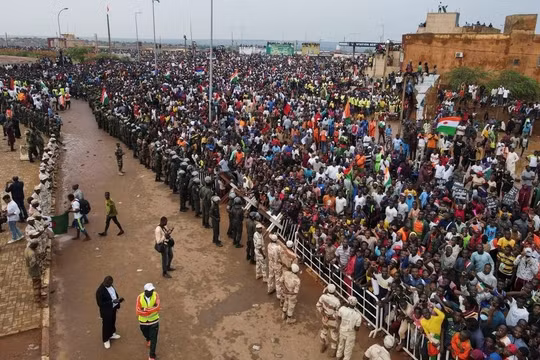 Hàng chục nghìn người Niger biểu tình kêu gọi quân đội Pháp rời đi