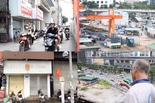 Người dân mất "sinh kế" do dự án đường sắt Nhổn - Ga Hà Nội chậm tiến độ