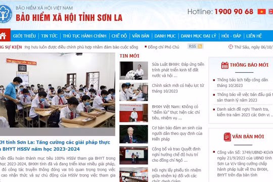 Phát huy vai trò của Cổng TTĐT BHXH các địa phương trong truyền thông chính sách, pháp luật BHXH, BHYT, BHTN