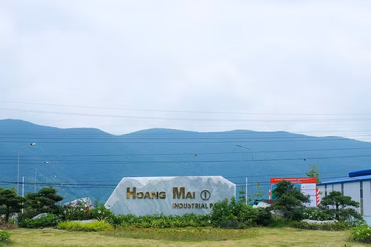 Khu công nghiệp Hoàng Mai II (Nghệ An) có tổng vốn đầu tư 1.900 tỷ đồng