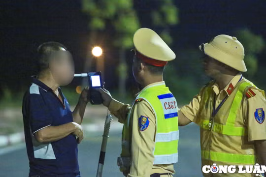Gần 200 cán bộ vi phạm nồng độ cồn, tất cả đều bị gửi thông báo về cơ quan