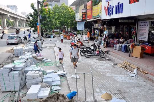 Hà Nội: Dừng hoạt động thi công vỉa hè, đào đường dịp Tết Nguyên đán 2024