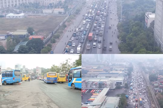 Ngày đầu nghỉ Tết Dương lịch 2024: Bến xe vắng vẻ, tuyến đường cửa ngõ Thủ đô ùn tắc