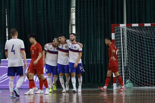 Đội tuyển futsal Việt Nam xuất sắc cầm hòa trước đối thủ xếp hạng 4 thế giới