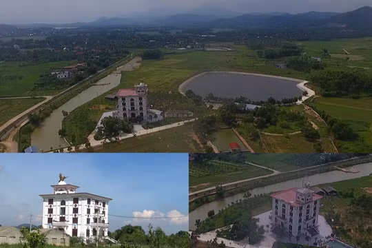 Xã Ngọc Thanh (TP. Phúc Yên – Vĩnh Phúc): Ngang nhiên xây dựng “siêu biệt phủ” trên đất nông nghiệp